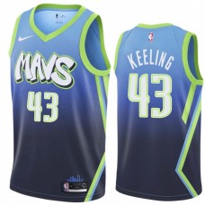 Dallas Mavericks #43 Harold Keeling Jersey -MAVS 2019-2020 City