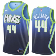 Dallas Mavericks #44 Lorenzo Williams Jersey -MAVS 2019-2020 City