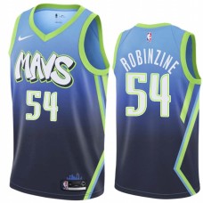 Dallas Mavericks #54 Bill Robinzine Jersey -MAVS 2019-2020 City