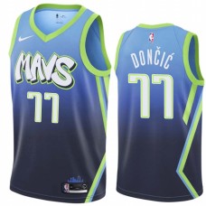 Dallas Mavericks #77 Luka Doncic Jersey -MAVS 2019-2020 City