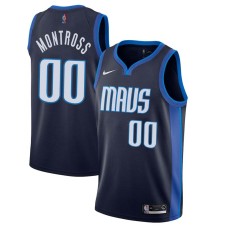 Dallas Mavericks #00 Eric Montross Jersey -MAVS 2020-2021 Earned