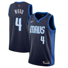 Dallas Mavericks #4 Al Wood Jersey -MAVS 2020-2021 Earned