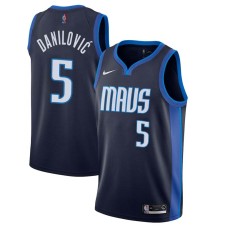 Dallas Mavericks #5 Sasha Danilovic Jersey -MAVS 2020-2021 Earned