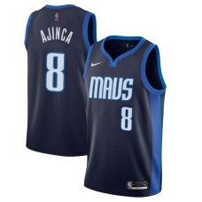 Dallas Mavericks #8 Alexis Ajinca Jersey -MAVS 2020-2021 Earned