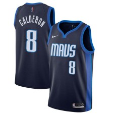 Dallas Mavericks #8 Jose Calderon Jersey -MAVS 2020-2021 Earned