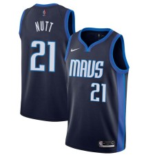 Dallas Mavericks #21 Dennis Nutt Jersey -MAVS 2020-2021 Earned