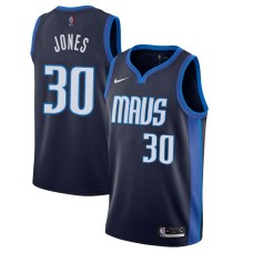 Dallas Mavericks #30 Dahntay Jones Jersey -MAVS 2020-2021 Earned