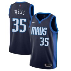 Dallas Mavericks #35 Bubba Wells Jersey -MAVS 2020-2021 Earned