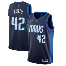 Dallas Mavericks #42 Ben Bentil Jersey -MAVS 2020-2021 Earned