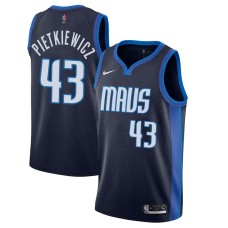 Dallas Mavericks #43 Stan Pietkiewicz Jersey -MAVS 2020-2021 Earned