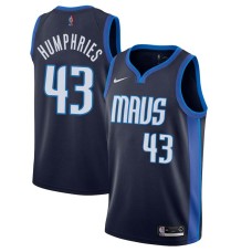 Dallas Mavericks #43 Kris Humphries Jersey -MAVS 2020-2021 Earned