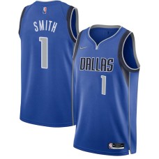 Dallas Mavericks #1 Stevin Smith Jersey -Blue Diamond