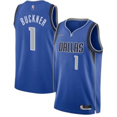 Dallas Mavericks #1 Greg Buckner Jersey -Blue Diamond