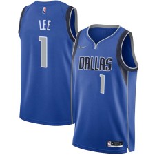 Dallas Mavericks #1 Courtney Lee Jersey -Blue Diamond