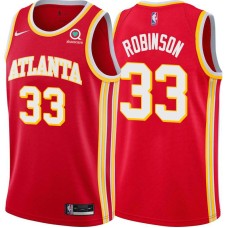 Atlanta Hawks #33 Truck Robinson Jersey -Torch Red