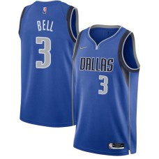 Dallas Mavericks #3 Charlie Bell Jersey -Blue Diamond