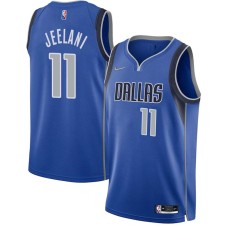 Dallas Mavericks #11 Abdul Jeelani Jersey -Blue Diamond