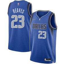 Dallas Mavericks #23 Josh Reaves Jersey -Blue Diamond