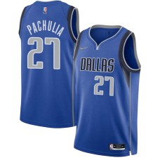 Dallas Mavericks #27 Zaza Pachulia Jersey -Blue Diamond