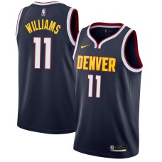 Denver Nuggets #11 Chuck Williams Jersey -Navy