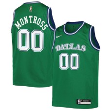 Dallas Mavericks #00 Eric Montross Jersey -Green Throwback