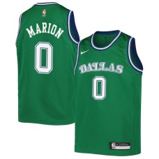 Dallas Mavericks #0 Shawn Marion Jersey -Green Throwback