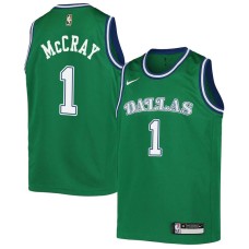 Dallas Mavericks #1 Rodney McCray Jersey -Green Throwback