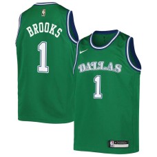 Dallas Mavericks #1 Scott Brooks Jersey -Green Throwback