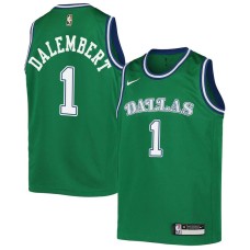 Dallas Mavericks #1 Samuel Dalembert Jersey -Green Throwback