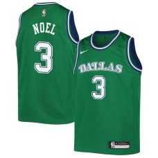 Dallas Mavericks #3 Nerlens Noel Jersey -Green Throwback