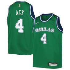 Dallas Mavericks #4 Quincy Acy Jersey -Green Throwback