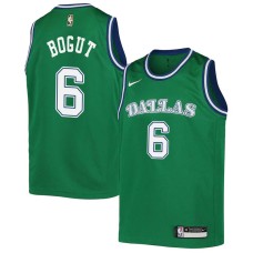 Dallas Mavericks #6 Andrew Bogut Jersey -Green Throwback