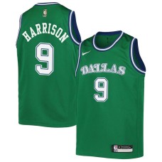 Dallas Mavericks #9 Aaron Harrison Jersey -Green Throwback