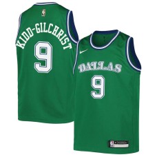 Dallas Mavericks #9 Michael Kidd-Gilchrist Jersey -Green Throwback