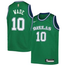 Dallas Mavericks #10 Mark Wade Jersey -Green Throwback