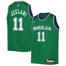 Dallas Mavericks #11 Abdul Jeelani Jersey -Green Throwback