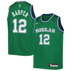 Dallas Mavericks #12 Derek Harper Jersey -Green Throwback