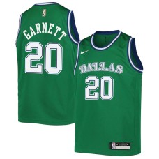 Dallas Mavericks #20 Bill Garnett Jersey -Green Throwback