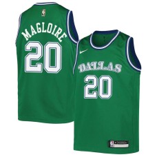 Dallas Mavericks #20 Jamaal Magloire Jersey -Green Throwback