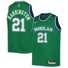 Dallas Mavericks #21 Adam Harrington Jersey -Green Throwback