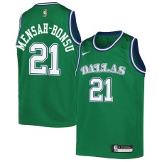 Dallas Mavericks #21 Pops Mensah-Bonsu Jersey -Green Throwback