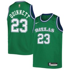 Dallas Mavericks #23 Brian Quinnett Jersey -Green Throwback