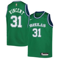 Dallas Mavericks #31 Jay Vincent Jersey -Green Throwback