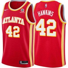 Atlanta Hawks #42 Connie Hawkins Jersey -Torch Red