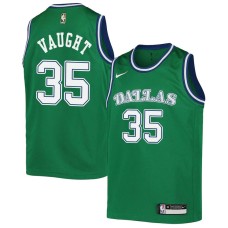 Dallas Mavericks #35 Loy Vaught Jersey -Green Throwback