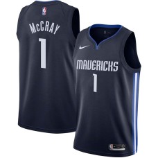 Dallas Mavericks #1 Rodney McCray Jersey -Navy