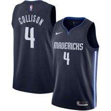 Dallas Mavericks #4 Darren Collison Jersey -Navy