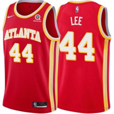 Atlanta Hawks #44 Ron Lee Jersey -Torch Red