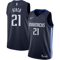 Dallas Mavericks #21 Chad Kinch Jersey -Navy