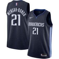 Dallas Mavericks #21 Pops Mensah-Bonsu Jersey -Navy